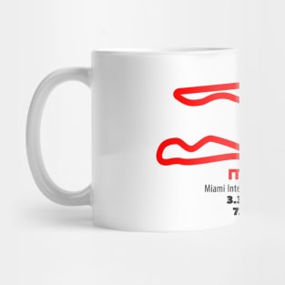 Miami Track Graphic Mug